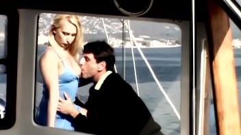 Preview 4 of Tribute To Tin A - On the Boat out at Sea Gina Has Sex with a Man Wearing a Suit