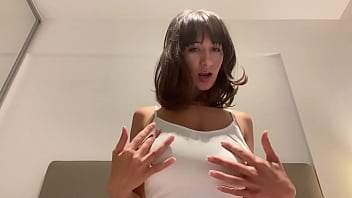 Preview 1 of Cute Fudi - Hot mature MILF teases your cock with her big perfect tits???
