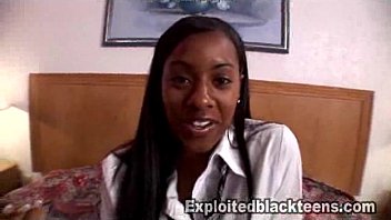 Preview 1 of Son And Love - Naughty Ebony Teen Fucks Older Man in Student Hardcore Sex Video