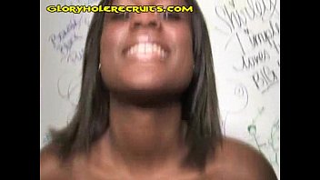 Preview 1 of Spanking Japan 28 - Ebony Wendy Masturbates In Gloryhole