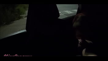 Preview 3 of Arab Muslim Girl Sex - French Dogging - My wife in public parking squirts and fucks a voyeur - Caught by strangers - MissCreamy
