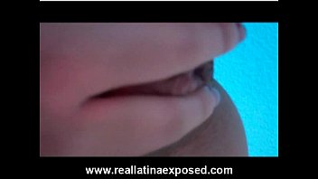 Preview 2 of Cute Me Hat - Layla bathroom striptease and masturbates on the couch