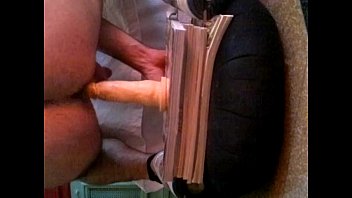 Preview 3 of Bige Baro - Guy with dildo amateur cum rides cute