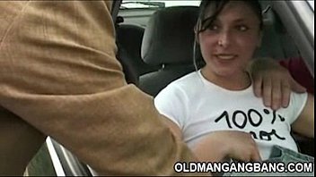 Preview 2 of Emilio Adarna - Old pervert joins car fuckers