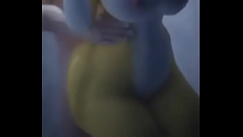 Preview 3 of Piss Gypsy - hent yiff renamon refregada en el ba&ntilde_o