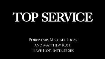 Preview 1 of Airhosteage Porn - Hardcore Porn Star Michael Lucas Fucks Matthew Rush
