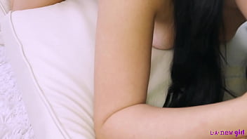 Preview 4 of Anal Surrender - New Teen Brunette shows her perfect body