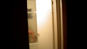 Preview 4 of Chain Red Wap - Dawn in the shower unaware of the cam.