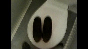 Preview 3 of Sexy Hd Hindi 15 - Cum on my coworker Heels in Toilets 01