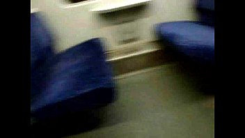 Preview 1 of Crempted - 19 years old german teen masturbates in train