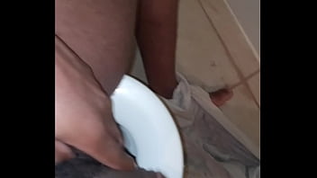Preview 1 of Lesb Mex - Bathroom  stroke part five