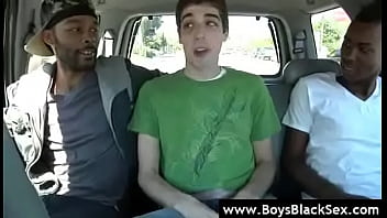 Preview 4 of Tenkattuvasisex Girls Sex - Blacks On Boys - Black Dudes Gay Fucking 08