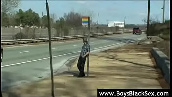 Preview 2 of Free Blck Hair - Blacks On Boys - Black Dudes Gay Fucking 09