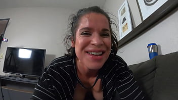 Preview 4 of Czech Public Squirt - Dumb wife swallows cum