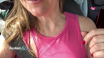 Preview 1 of Manus Teen - Very naughty couple having sex on the street outside the car