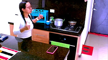 Preview 1 of Uro Wife - PREVIEW OF LET ME SURPRISE YOU IN THE KITCHEN WITH AGARABAS AND OLPR