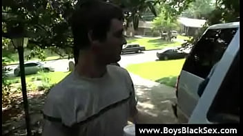 Preview 3 of Tube Trasgu - Black Gay Boys Deep Ass Fuck - BlacksOnBoys 05