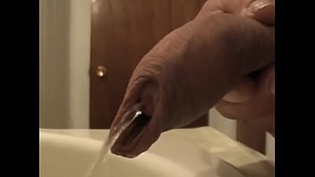 Preview 2 of Tube Streep Meat - long foreskin piss sink