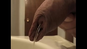 Preview 3 of Tube Streep Meat - long foreskin piss sink