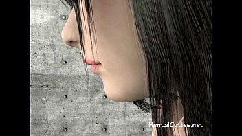 Preview 3 of Vanessa Quai Porno - Tied up 3d hottie fingerd to orgasm