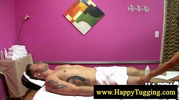 Preview 2 of 1970 Li Porno - Asian masseuse tugs and sucks