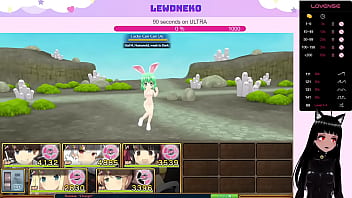 Preview 4 of Teen Morning Sex - VTuber LewdNeko Plays Evenicle Part 22