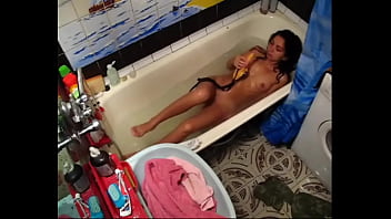 Preview 4 of Pickup Com - My barely legal Step-sister fucks her little hole. Hidden camera.