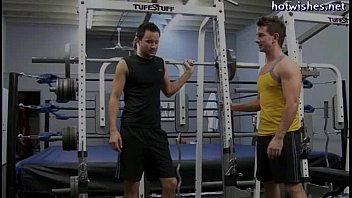Preview 1 of Bhbi Davar - Two naughty gays having anal sex at the gym