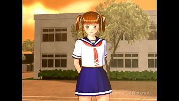 Preview 1 of Brutal Extreme Big Pennis - Petite anime pussy rammed hard