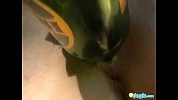 Preview 4 of Adultkahane Com - Outdoor girlfriend Mila painful bottle insertion