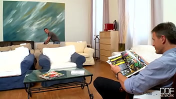 Preview 1 of Videosvpornos De Nias Virgenes - Double dicking for discounts!