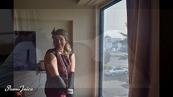 Preview 3 of Raipur Xxx Vidios - promo Marina the Flapper meets BBC Daddy Longlegs