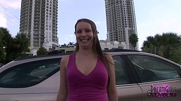Preview 4 of Cash Ready - Zoe Flashes Tits And Pussy Outdoors In Tampa