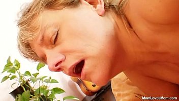 Preview 4 of Indean Hiddw - Older milf lesbian moms toy each other