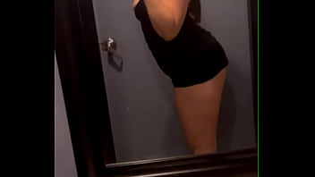 Preview 3 of Hindi Audio Video - Thick latina shakes ass short black dress