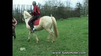 Preview 4 of Hotel Gangbang Interracial - Human Ponyplay in Action