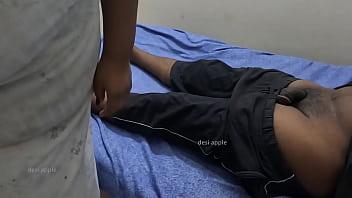 Preview 1 of Psycho Pornstar - Indian bhabhi massaging stranger dick in massaging centre