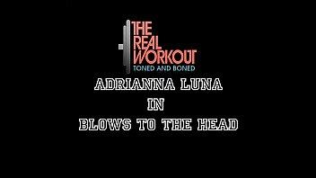 Preview 1 of Zoe Naylor Masturbating - latina babe Adriana Luna gets fucked hard after her workout