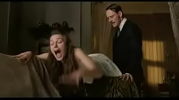 Preview 1 of Hard Xxnx Sex - Keira Knightley - Showing Tits While Getting Spanked