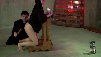 Preview 4 of Woman Blowing Kid - The Balls Of St. Mary&#039_s (Religious Fetish Roleplaying),  pt 3
