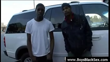 Preview 1 of Tease Feet - Black Gay Sex - BlacksOnBoys.com clip-22