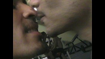 Preview 4 of Sleeping Mom Poran - Trez &amp_ Benji Latin Guys BiLatinMen Horsing around Big Uncut Cokcs