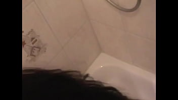 Preview 1 of Indian Real Rep Outside - Big Tits long Hair Busty Latina gets pissed in shower