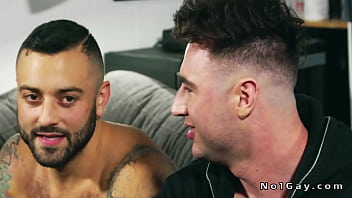 Preview 1 of Do Crying - Tattooed muscle gay anal fucks pal