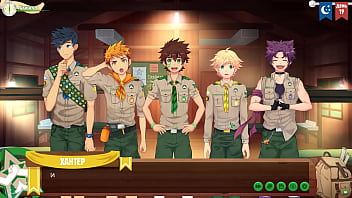 Preview 1 of Dr Sexperimenr - Game: Friends Camp,  Episode 26 - Sir Goro decision (Russian voice acting)