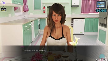 Preview 3 of Huge Toe3 - SUNSHINE LOVE #412 &bull_ Lewd outfit for making breakfast