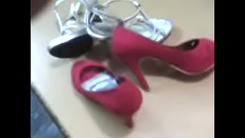 Preview 1 of Punci Fogs - Cum on Heels Shoes GirlFriend