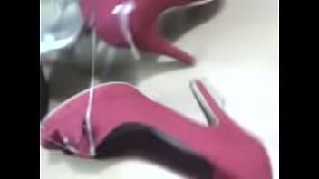 Preview 4 of Punci Fogs - Cum on Heels Shoes GirlFriend