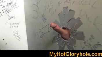 Preview 4 of Japanese Big Mil - Black honey in gloryhole initiation 14