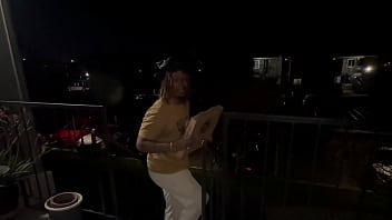 Preview 1 of Bangbros Blackporn - Package Thief Gets Lucky &amp_ Fucks Cops Wife (Married Cheating Ebony Cougar MILF wants BBC)